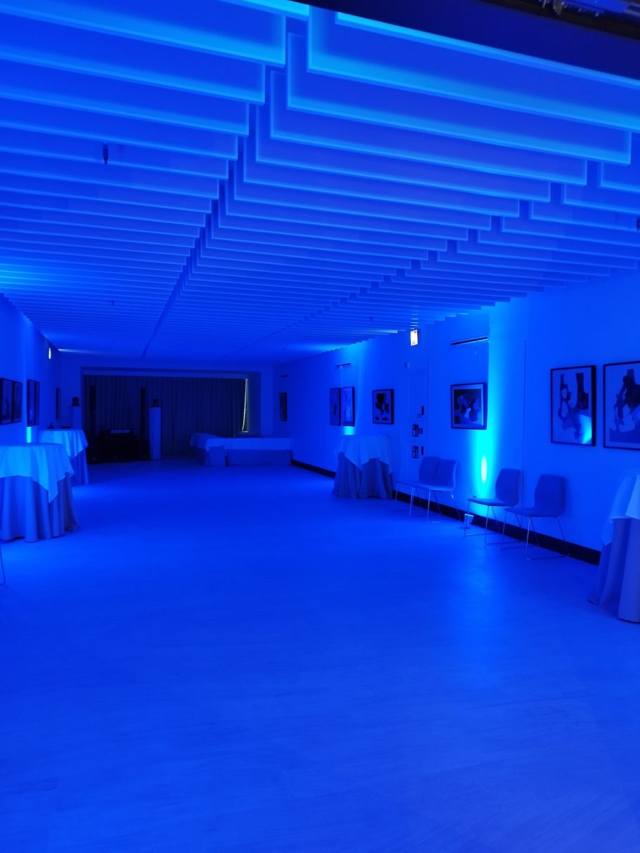 Retroiluminación espacios